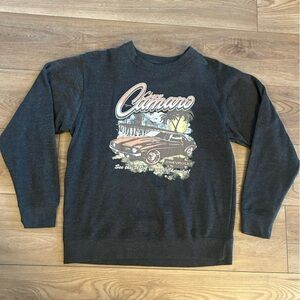 Zuni Sportswear Chevrolet Camaro Graphic Sweatshirt Men’s M Gray